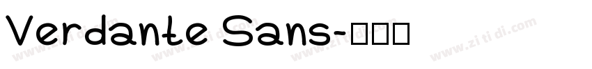 Verdante Sans字体转换